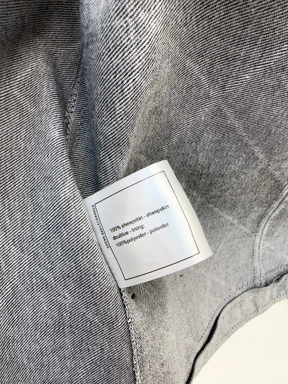 25ss genuine leather jacket