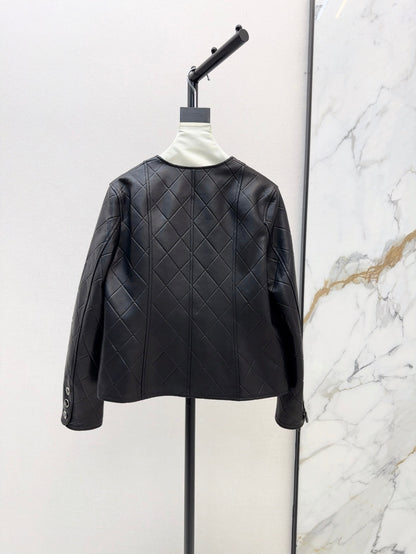 25ss genuine leather jacket