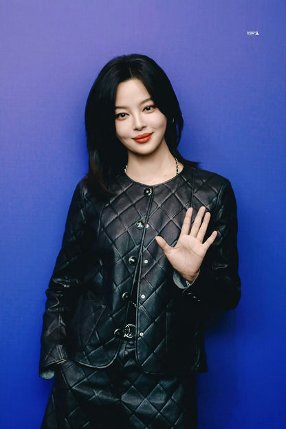 25ss genuine leather jacket