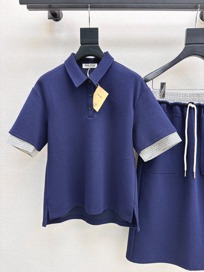 25ss polo skirt set