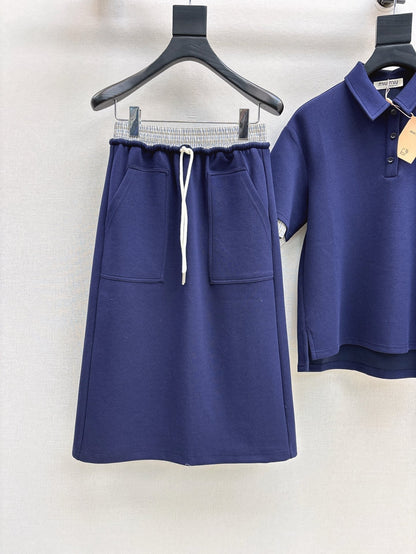 25ss polo skirt set