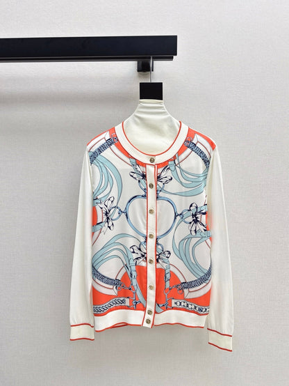 H 25ss knit cardigan