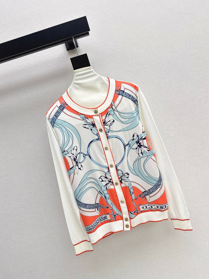 H 25ss knit cardigan