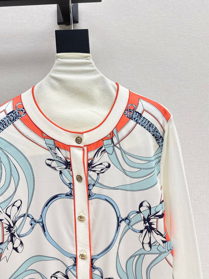 H 25ss knit cardigan