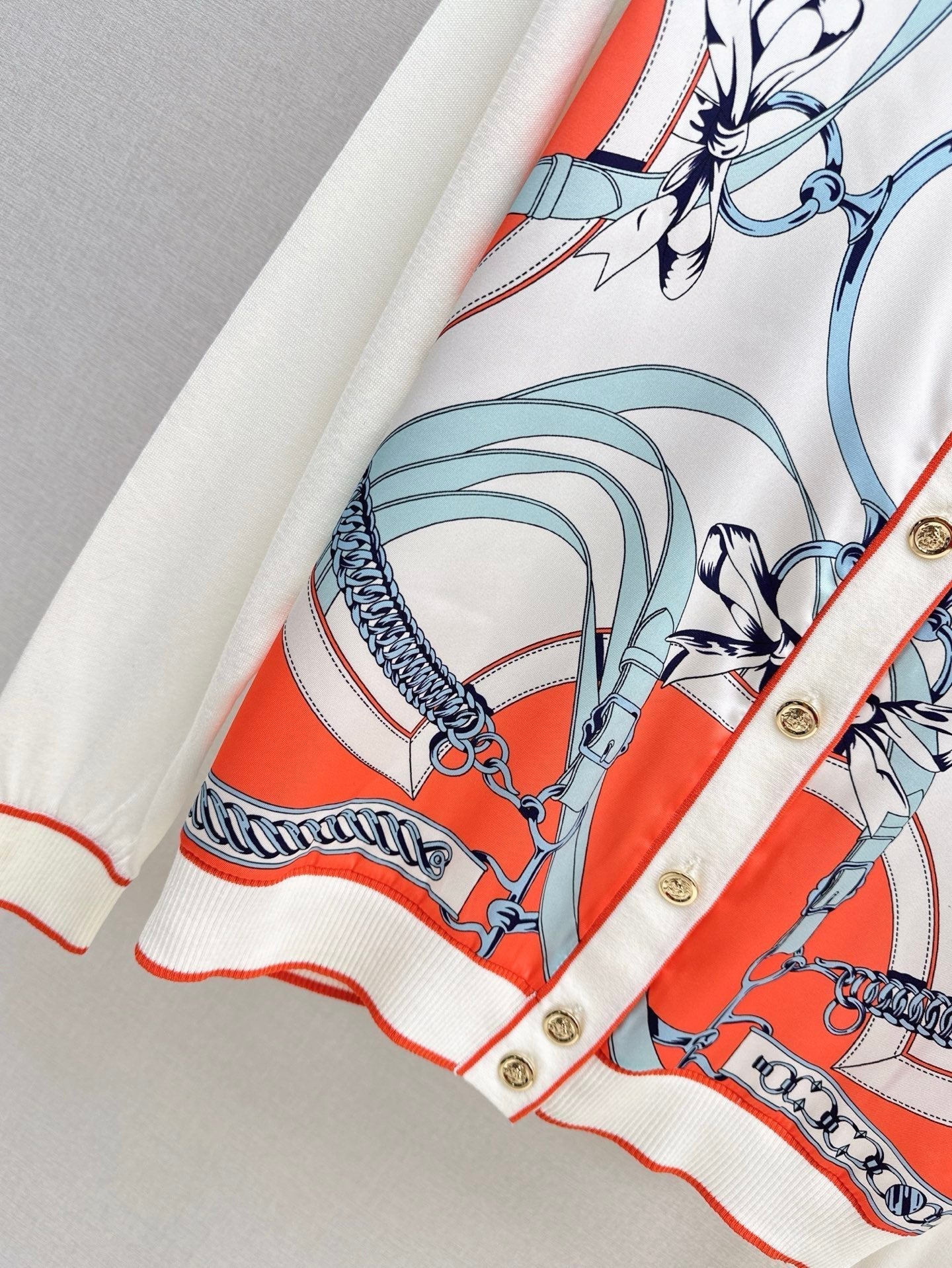 H 25ss knit cardigan