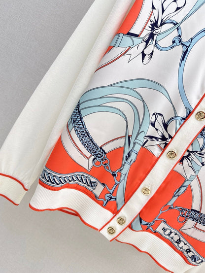 H 25ss knit cardigan