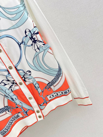 H 25ss knit cardigan