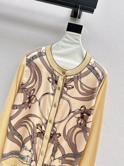 H 25ss knit cardigan