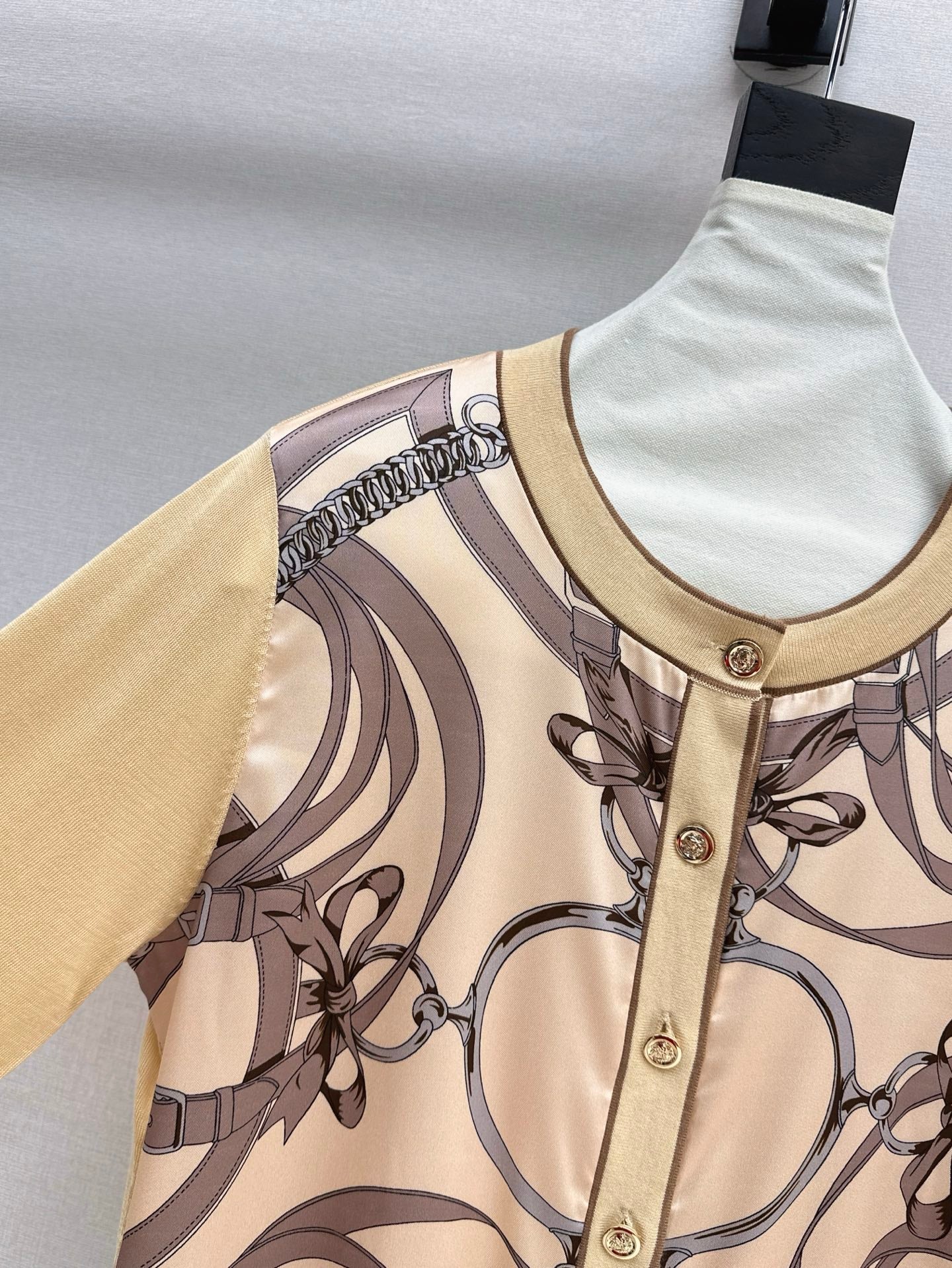 H 25ss knit cardigan