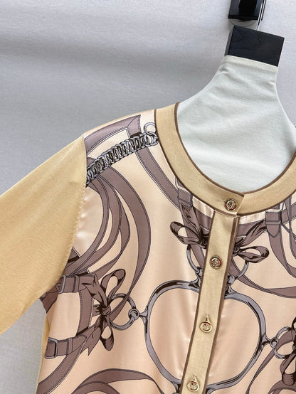 H 25ss knit cardigan