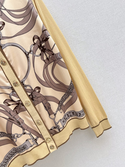 H 25ss knit cardigan