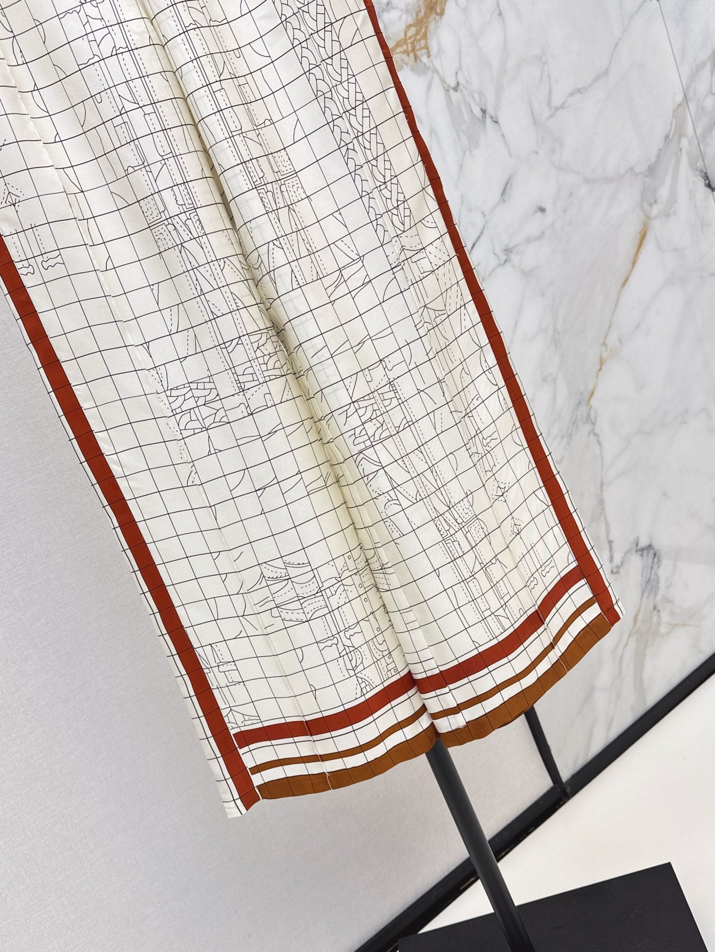 25ss Silk wide leg pants