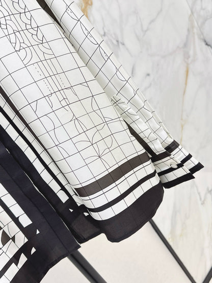 25ss Silk buttons shirt