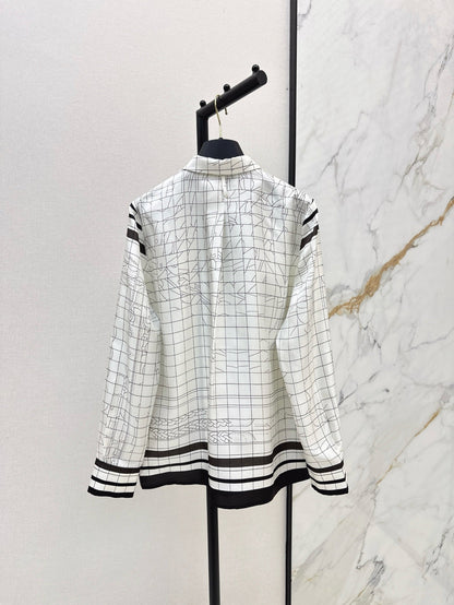 25ss Silk buttons shirt