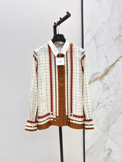 25ss Silk buttons shirt