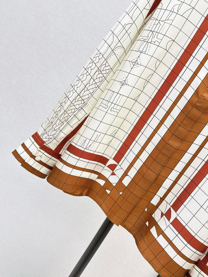 25ss Silk buttons shirt