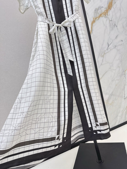 25ss Silk long dress