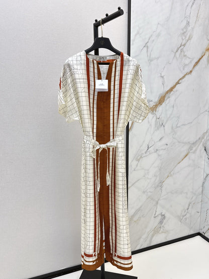 25ss Silk long dress