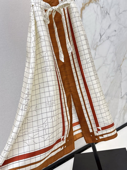 25ss Silk long dress