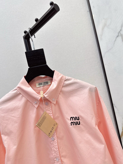 25ss embroidered shirt