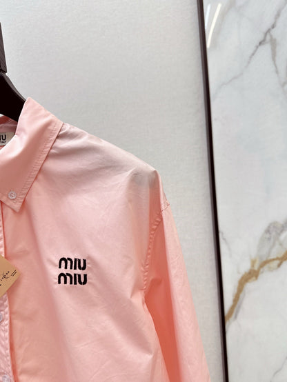 25ss embroidered shirt