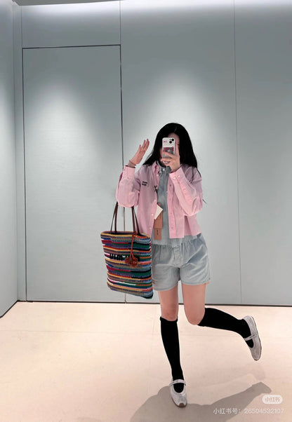 25ss embroidered shirt