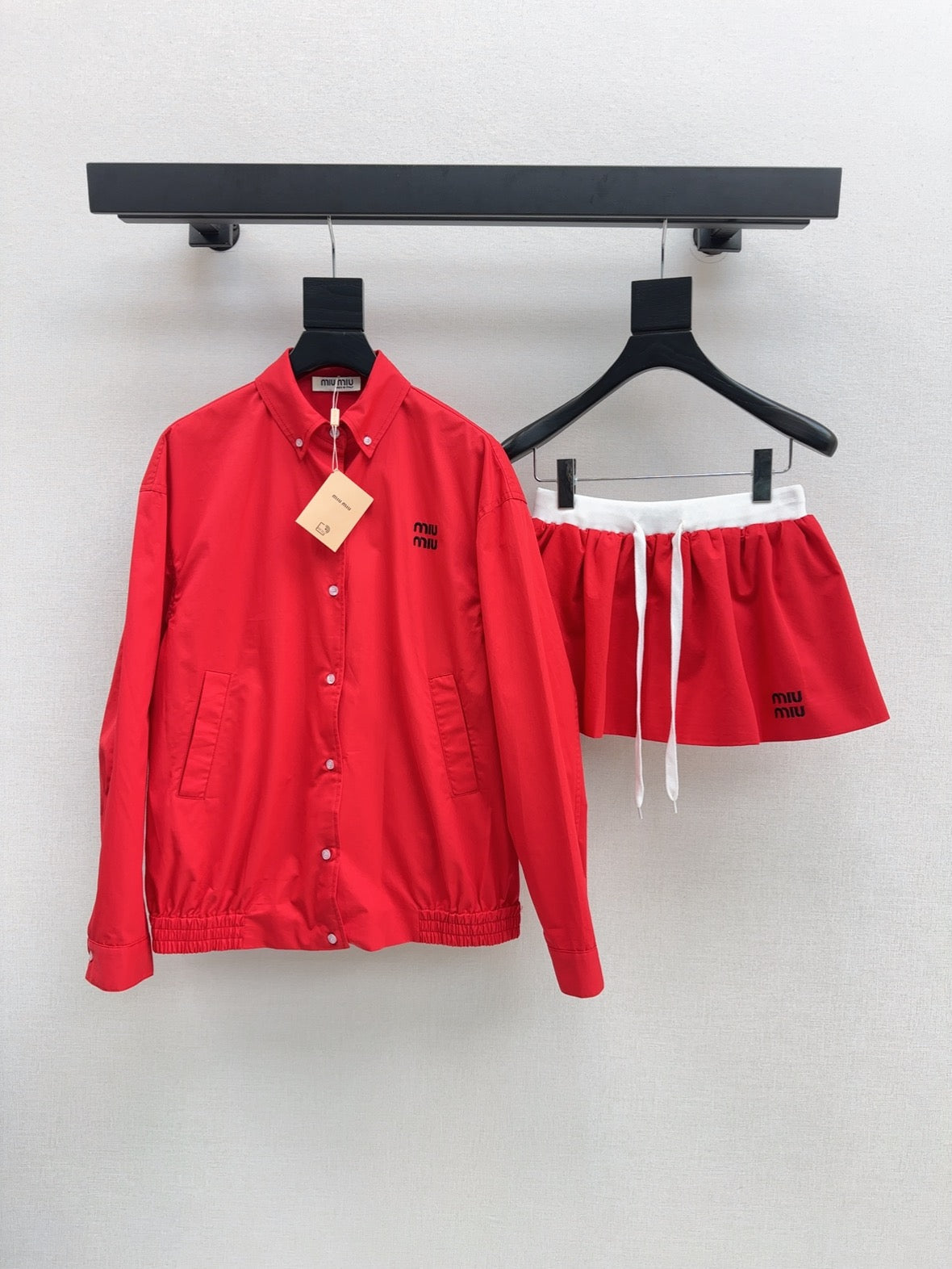 25ss shirt skirt set