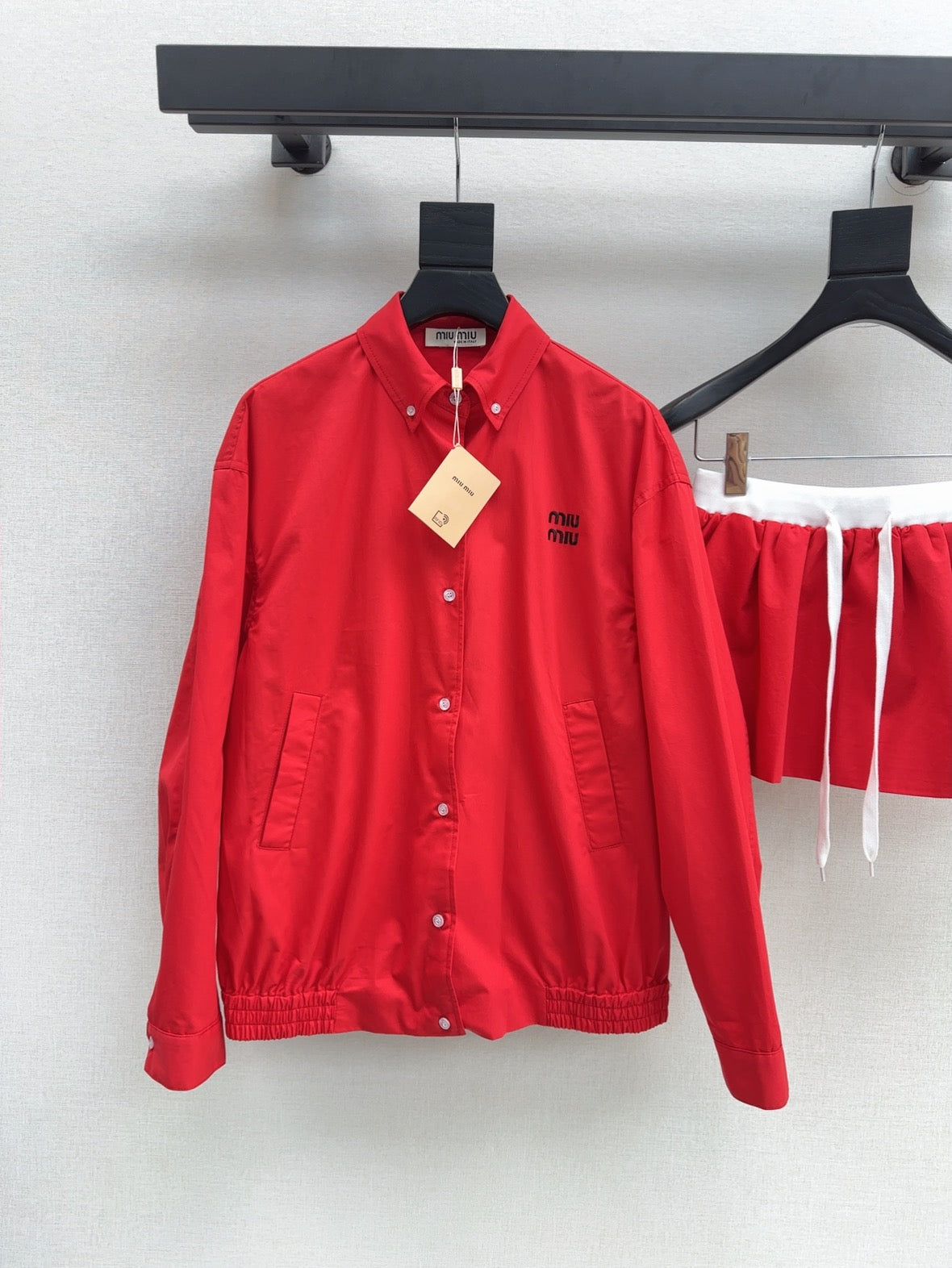 25ss shirt skirt set