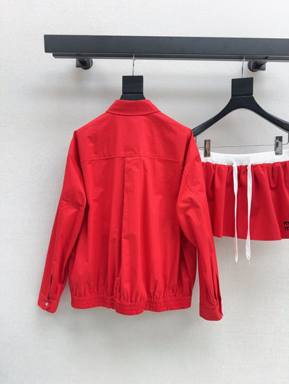 25ss shirt skirt set