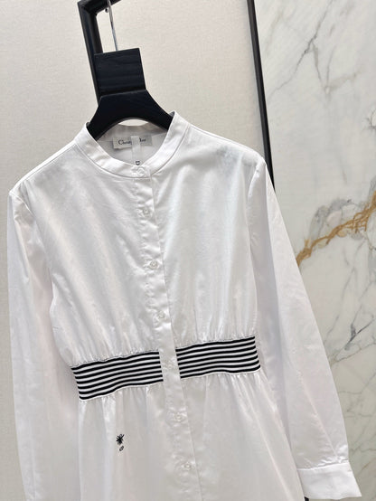 25ss webbing shirt dress