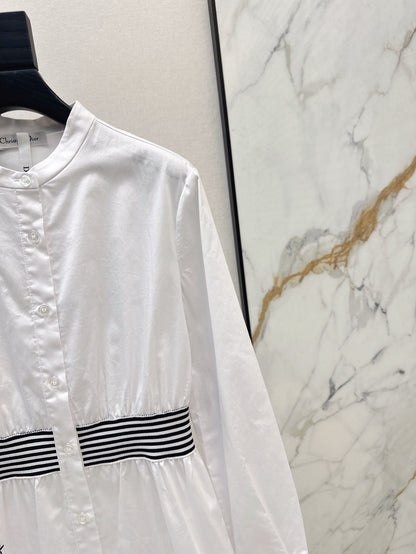 25ss webbing shirt dress