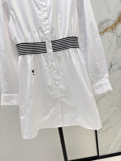 25ss webbing shirt dress