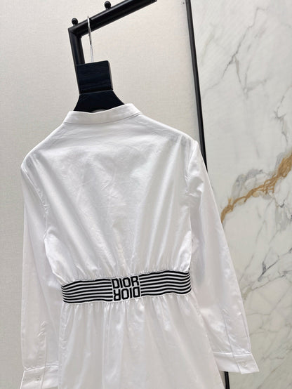 25ss webbing shirt dress