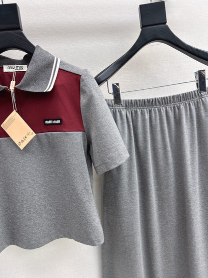 25ss polo skirt set