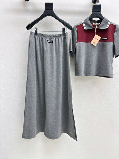 25ss polo skirt set