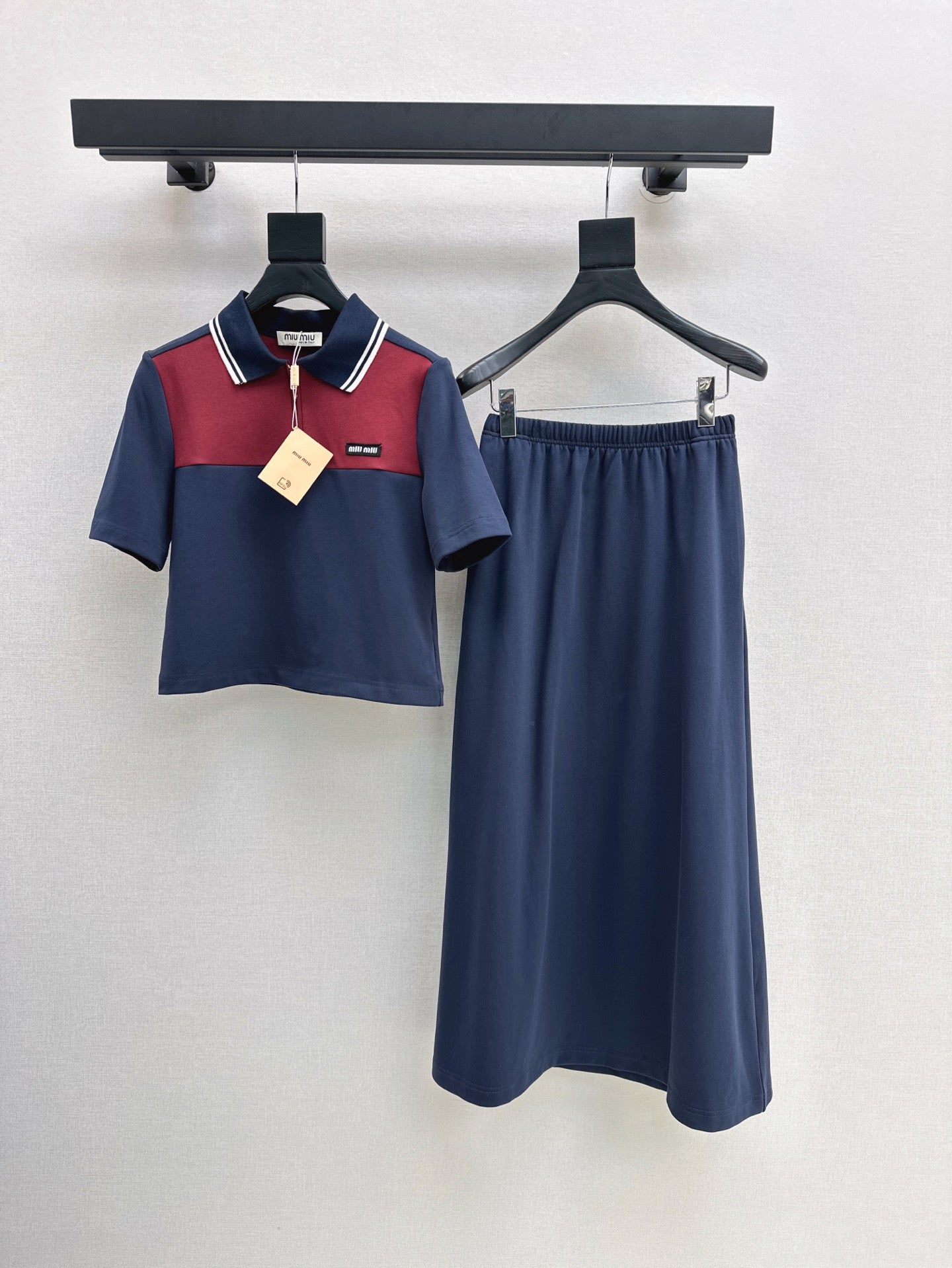 25ss polo skirt set