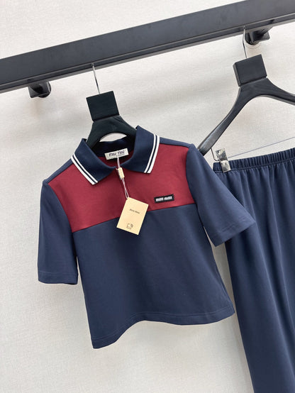25ss polo skirt set