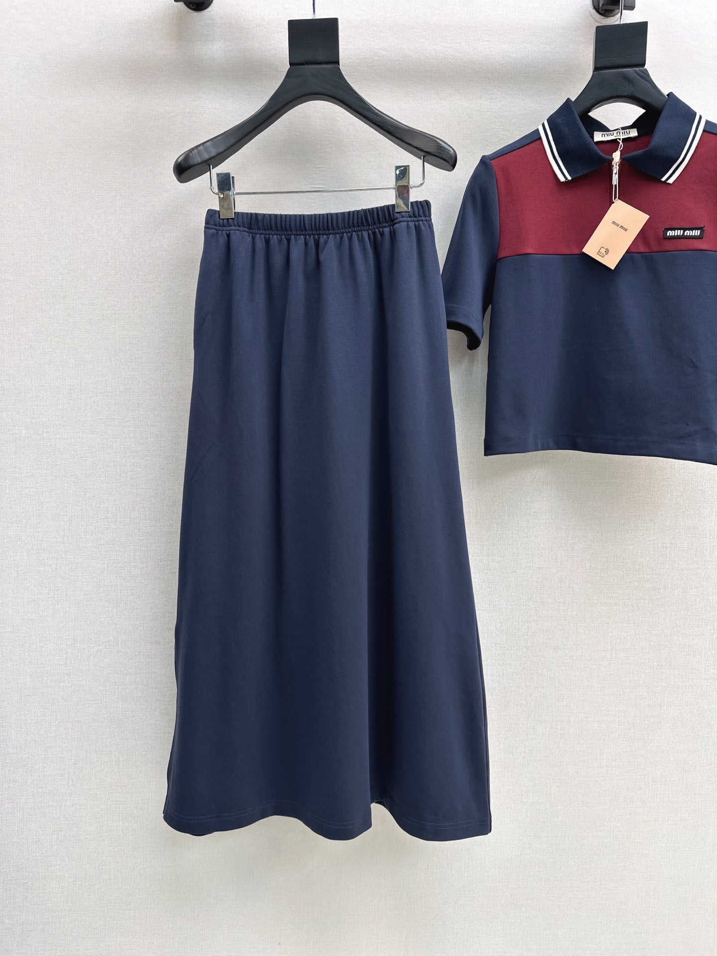 25ss polo skirt set