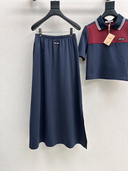 25ss polo skirt set