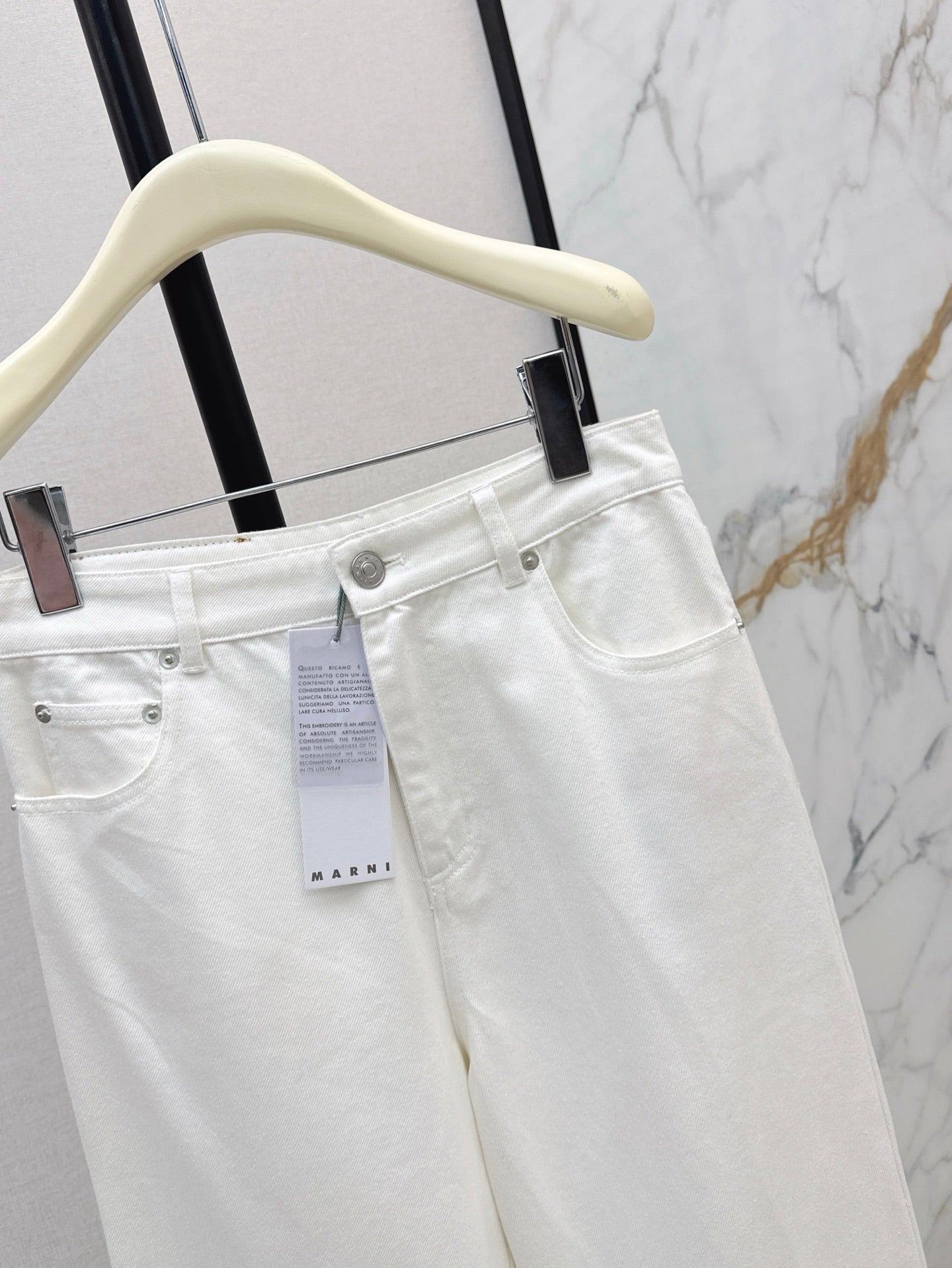 25ss embroidered jeans