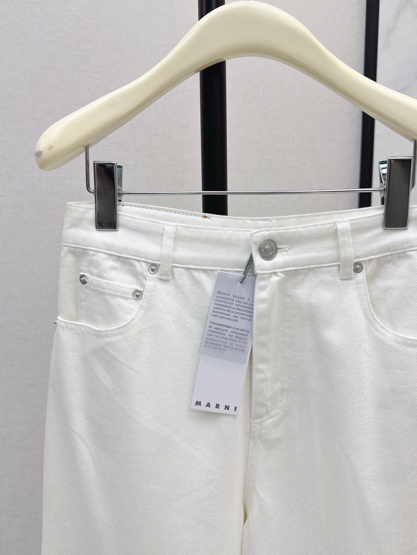 25ss embroidered jeans