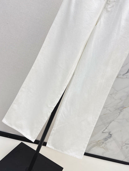 25ss embroidered jeans