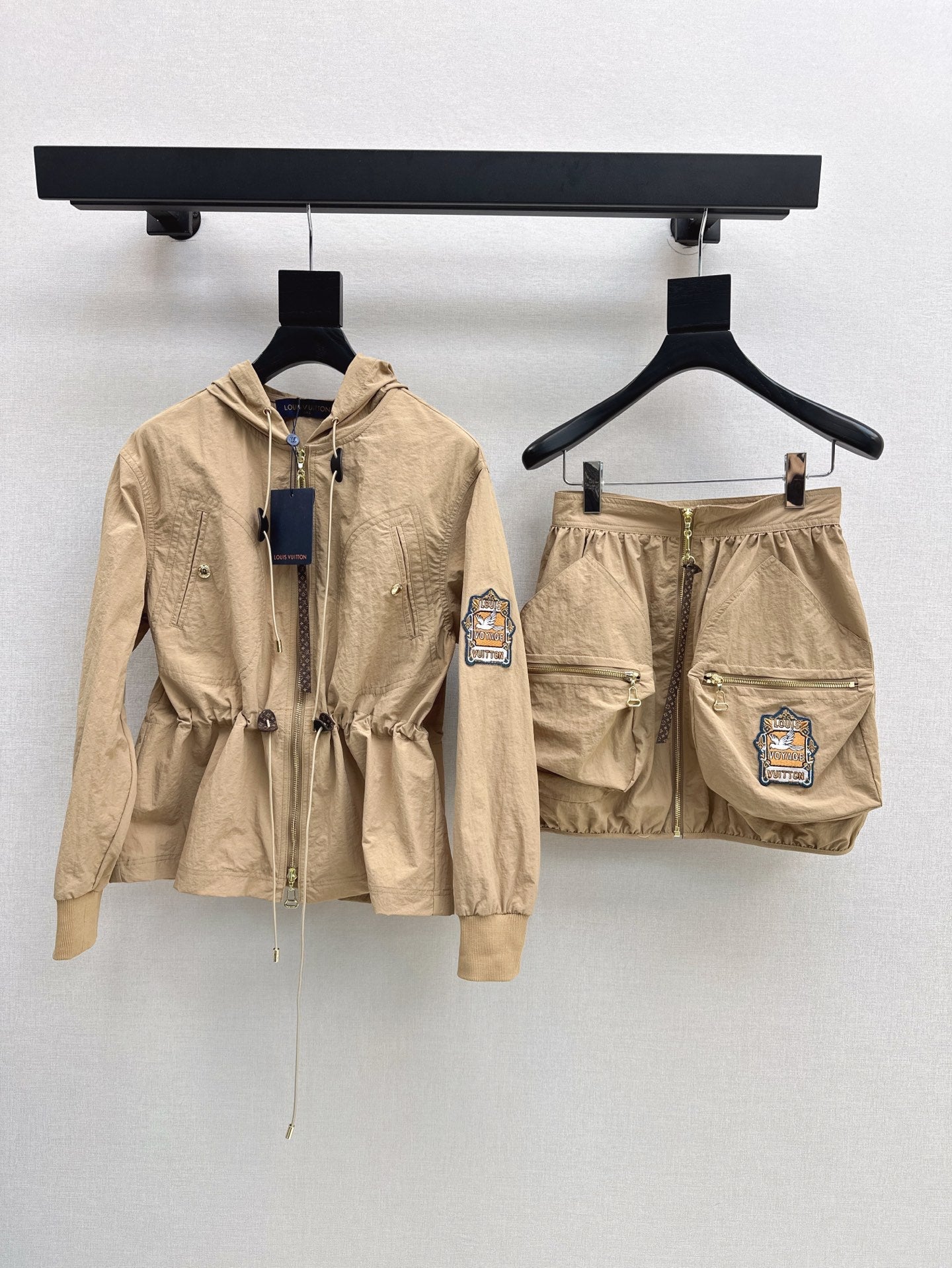 25ss drawstring coat set