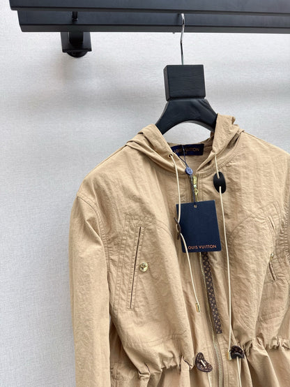 25ss drawstring coat set