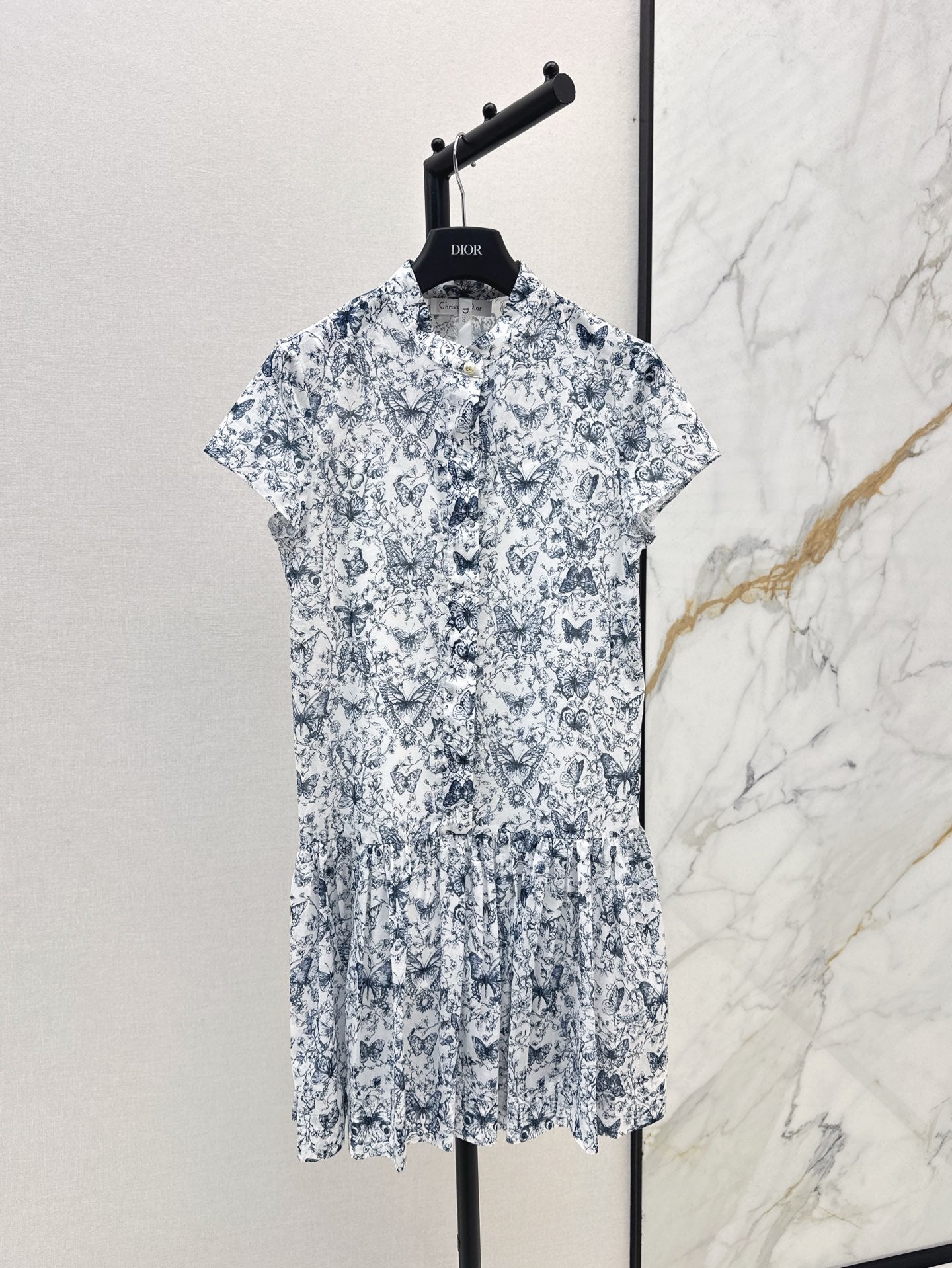 D 25ss  printed dress