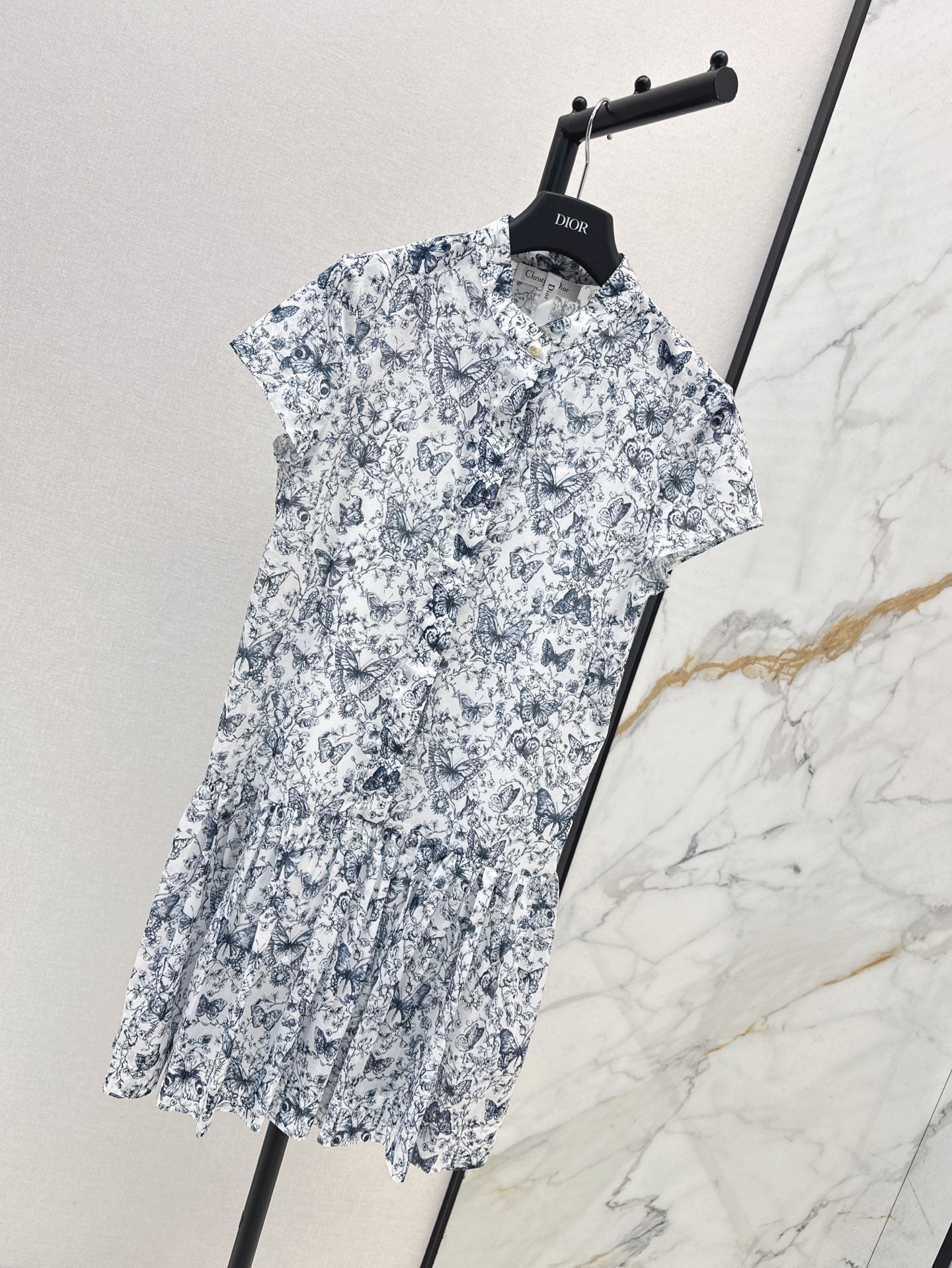 D 25ss  printed dress