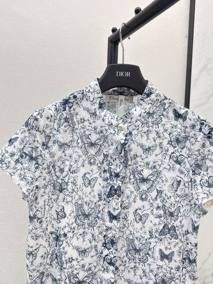 D 25ss  printed dress