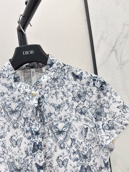 D 25ss  printed dress