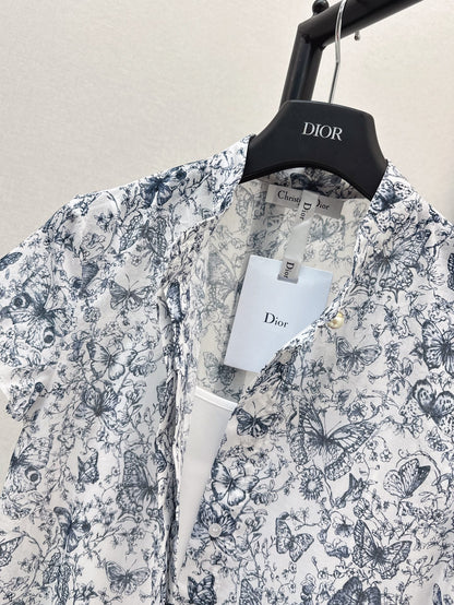 D 25ss  printed dress