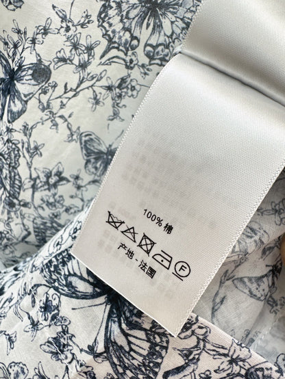 D 25ss  printed dress